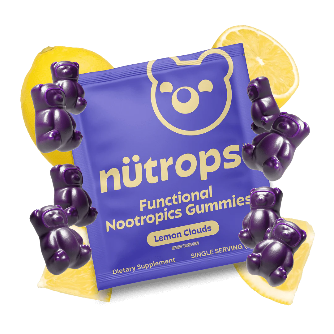 Grüns Nutrops Lions Mane Mushroom Gummies for Adults
