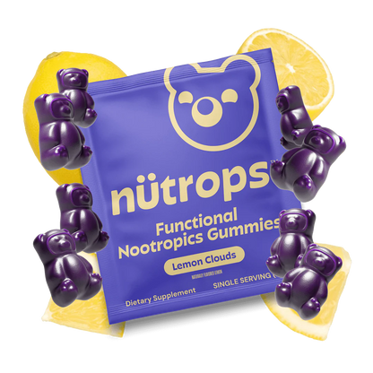 Grüns Nutrops Lions Mane Mushroom Gummies for Adults
